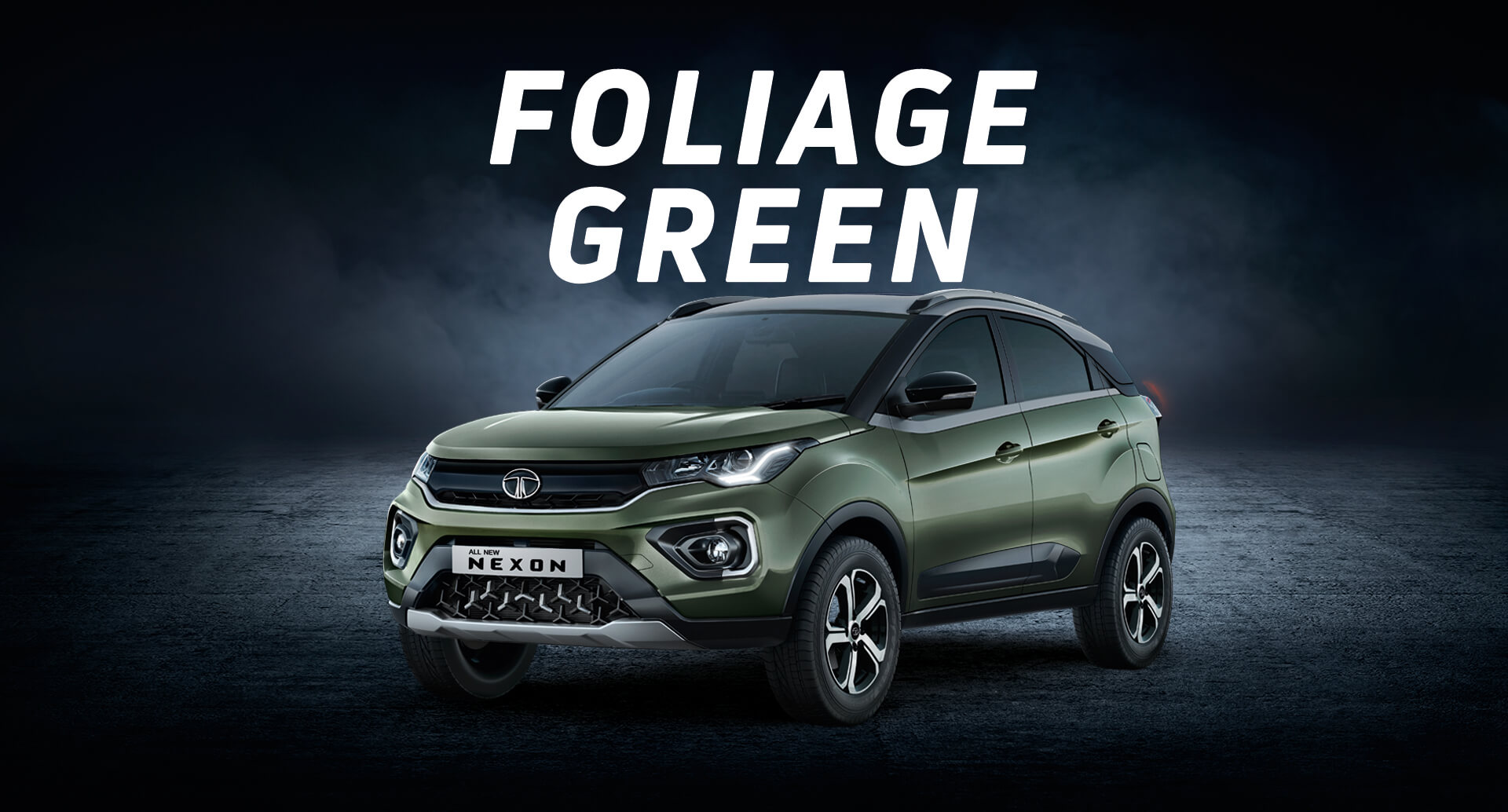 Tata Nexon Foliage Green Color Variant