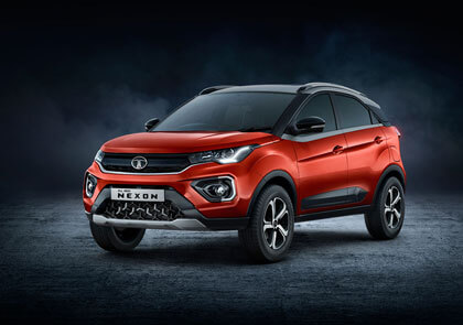 TATA Nexon Tectonic Blue Colour Variant