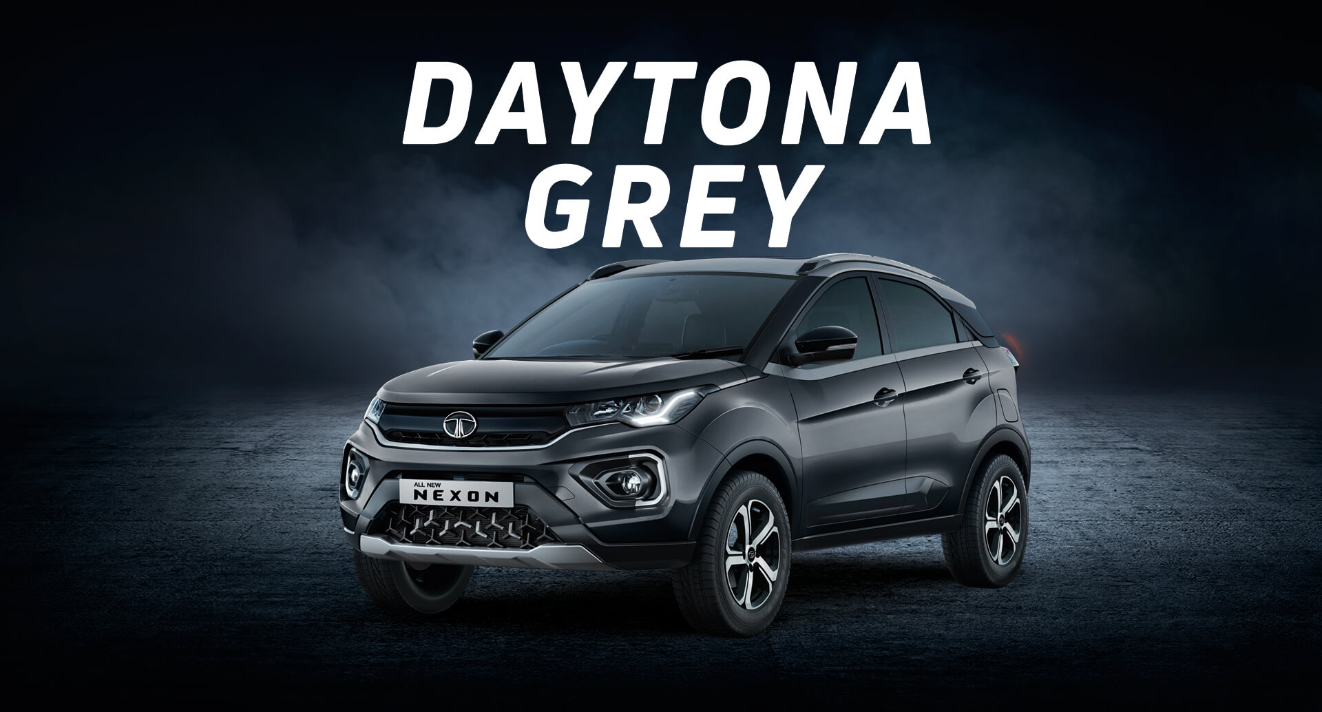 Tata Nexon Daytona Grey Color