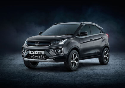 TATA Nexon Pure Silver Color Variant