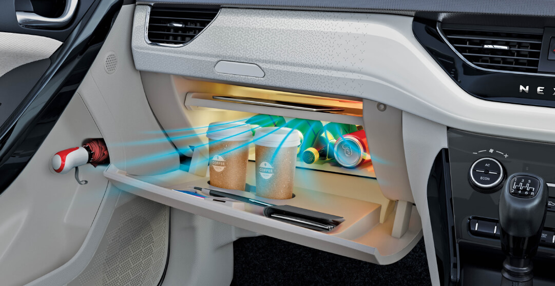 Tata Nexon Cooled Glovebox Tata Nexon Cooled Glovebox