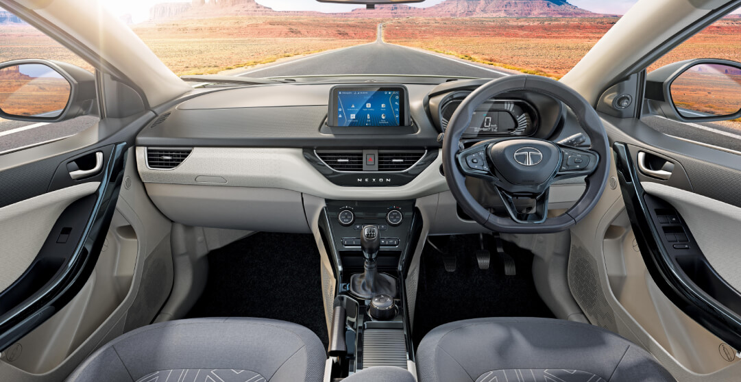Tata Nexon Layered Three – Tone Dashboard Tata Nexon Layered Three – Tone Dashboard