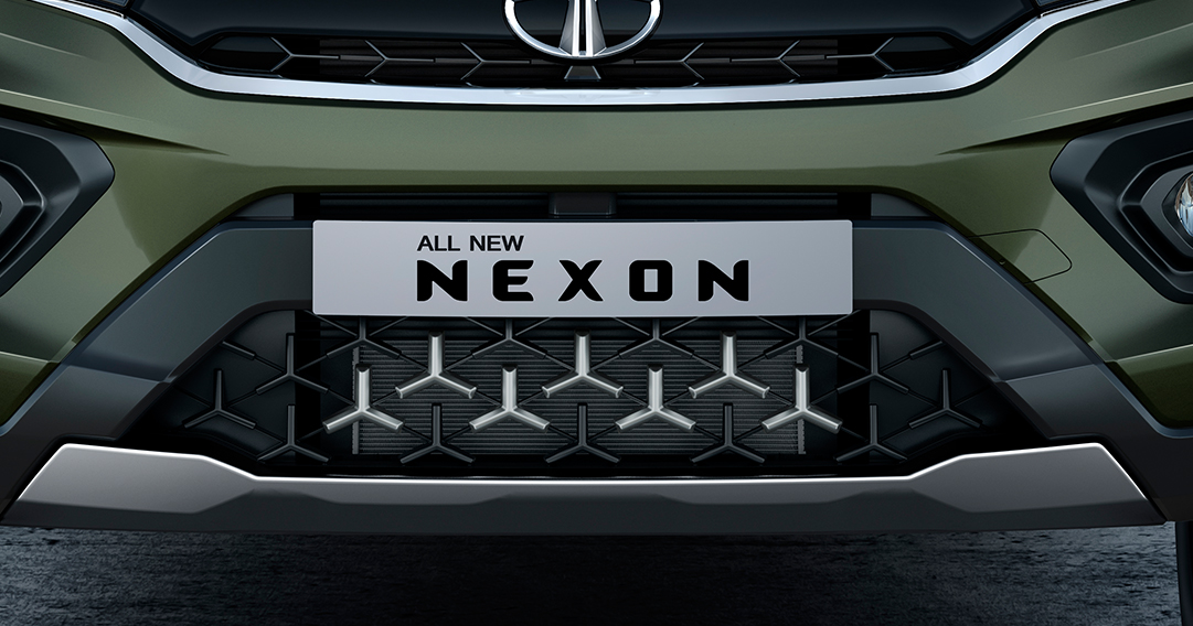 Tata Nexon Bold New DRLS With Striking Design Tata Nexon Bold New DRLS With Striking Design
